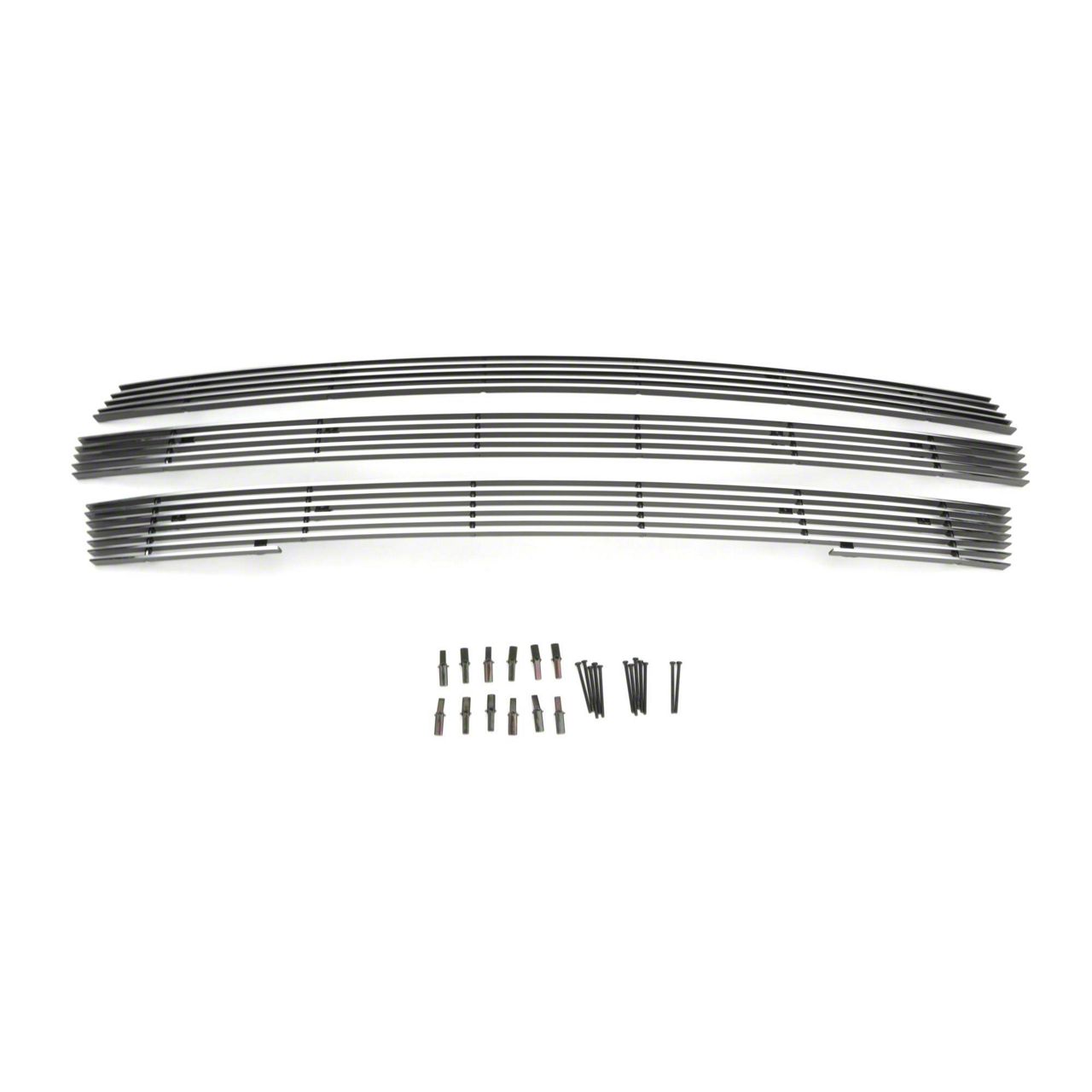 T-REX Grilles Yukon Billet Series Upper Overlay Grilles; Polished