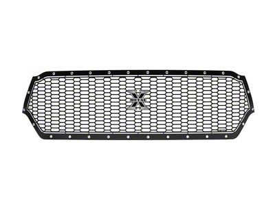 T-REX Grilles Laser X-Metal Series Upper Replacement Grille; Black (19-24 RAM 1500 Big Horn, Laramie, Tradesman)