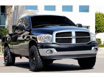 T-REX Grilles Upper Class Series Mesh Upper Grille Insert; Black (06-08 RAM 1500)