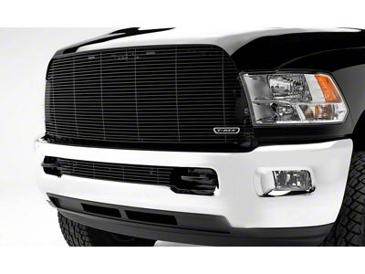 T-REX Grilles Billet Series Upper Replacement Grille; Black (13-18 RAM 2500, Excluding Power Wagon)