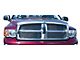 T-REX Grilles Billet Series Upper Replacement Grilles; Polished (03-05 RAM 2500)
