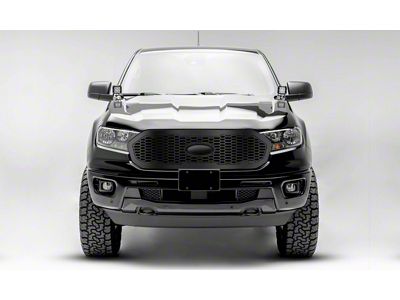 T-REX Grilles Laser X-Metal Series Upper Replacement Grille; Black (19-23 Ranger)