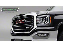 T-REX Grilles Billet Series Upper Overlay Grille; Black (16-18 Sierra 1500 SLT)