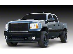 T-REX Grilles Billet Series Upper Grille Insert; Black (11-14 Sierra 2500 HD, Excluding Denali)