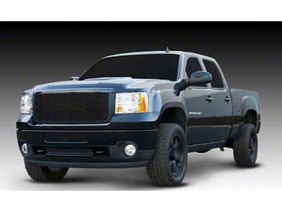 T-REX Grilles Billet Series Upper Grille Insert; Black (11-14 Sierra 3500 HD, Excluding Denali)