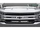 T-REX Grilles Stealth Torch Series Upper Replacement Grille with LED Lights; Black (19-21 Silverado 1500, Excluding Custom, Custom Trail Boss & WT)