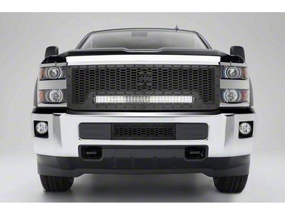 T-REX Grilles Stealth Laser X-Metal Series Lower Bumper Grille Insert; Black (15-19 Silverado 2500 HD, Excluding High Country)