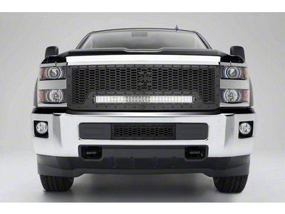 T-REX Grilles Stealth Laser X-Metal Series Lower Bumper Grille Insert; Black (15-19 Silverado 3500 HD, Excluding High Country)