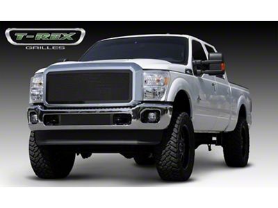 T-REX Grilles Upper Class Series Upper Grille Insert; Black (11-16 F-250 Super Duty)