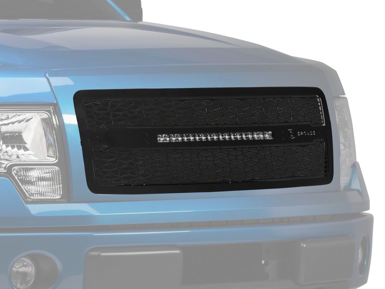 ZRoadz Upper Grille with 20-Inch Slim LED Light Bar (09-14 F-150, Excluding Raptor)
