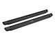 T-Style Running Boards; Black (07-18 Silverado 1500 Extended/Double Cab)