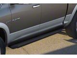 T-Style Running Boards; Black (09-18 RAM 1500 Quad Cab)