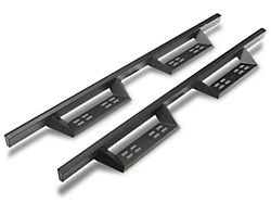 4-Inch Drop Sniper Running Boards; Textured Black (19-23 RAM 1500 Quad Cab)