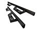 4-Inch Drop Sniper Running Boards; Textured Black (07-19 Sierra 3500 HD Extended Cab/Double Cab)