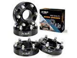 1.50-Inch Hubcentric Pro Billet Wheel Spacers; Black (07-26 Tahoe)
