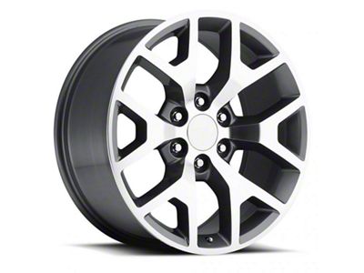 2015 Sierra Replica Chrome 6-Lug Wheel; 22x9; 24mm Offset (21-25 Tahoe)