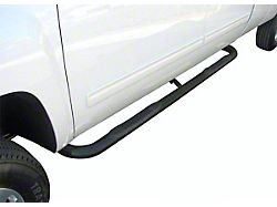 3-Inch Round Side Step Bars; Black (07-20 Tahoe)