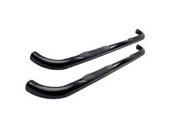 3-Inch Round Side Step Bars; Black (21-26 Tahoe)