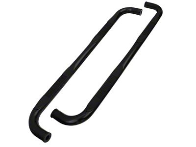 3-Inch Round Side Step Bars; Black (07-23 Tahoe)