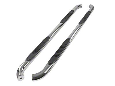 3-Inch Round Side Step Bars; Chrome (21-23 Tahoe)