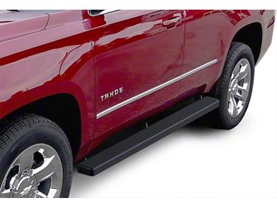 4-Inch iStep Running Boards; Black (07-20 Tahoe w/o Z71 Package, Excluding Hybrid)