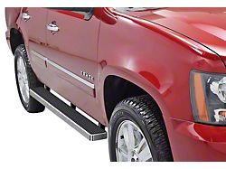 5-Inch iStep Running Boards; Hairline Silver (07-20 Tahoe w/o Z71 Package, Excluding Hybrid)