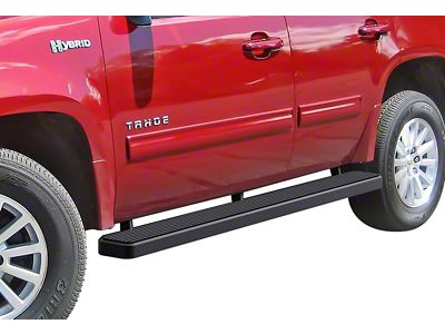 6-Inch iStep Running Boards; Black (07-20 Tahoe w/o Z71 Package, Excluding Hybrid)