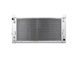 Aluminum Core Cooling Radiator; 4-Row (07-14 Tahoe w/ 34-Inch Wide Core Radiators & Engine Oil Cooler)