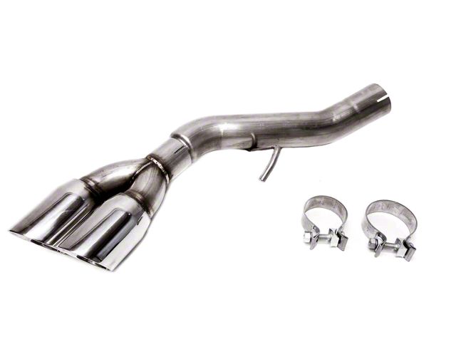 Axle-Back Exhaust with Polished Tips; Side Exit (07-14 5.3L Tahoe)