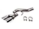 Axle-Back Exhaust with Polished Tips; Side Exit (07-14 5.3L Tahoe)