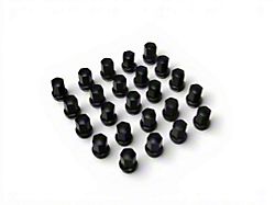 Black OE Style Lug Nuts for OEM Wheels; M14x1.5; Set of 24 (07-26 Tahoe)