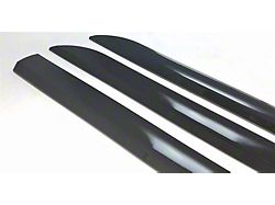 Body Side Moldings; Gloss Black (15-17 Tahoe)