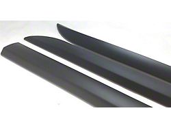 Body Side Moldings; Matte Black (15-17 Tahoe)