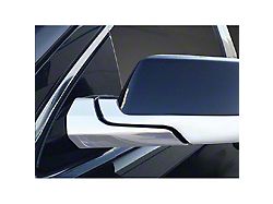 Bottom Half Mirror Covers; Chrome (15-20 Tahoe)