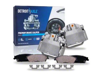 Brake Calipers with Ceramic Brake Pads; Rear (07-14 Tahoe)