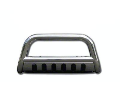 Bull Bar with Skid Plate; Stainless Steel (21-24 Tahoe)