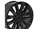 CA91 Gloss Black 6-Lug Wheel; 20x9; 28mm Offset (21-24 Tahoe)