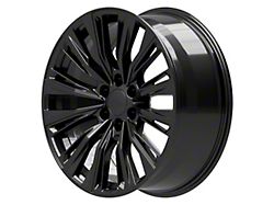 CA93 Gloss Black 6-Lug Wheel; 22x9; 28mm Offset (21-26 Tahoe)