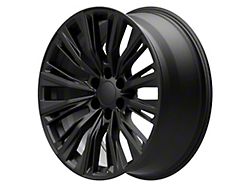 CA93 Satin Black 6-Lug Wheel; 22x9; 28mm Offset (21-26 Tahoe)