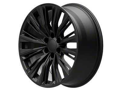 CA93 Satin Black 6-Lug Wheel; 22x9; 28mm Offset (21-25 Tahoe)