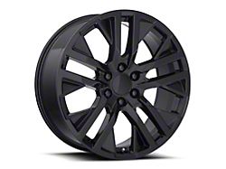 CarbonPro Replica Gloss Black 6-Lug Wheel; 20x9; 28mm Offset (21-26 Tahoe)