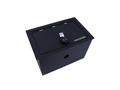Center Console Safe with 4-Digit Combo Lock; Black (21-24 Tahoe)