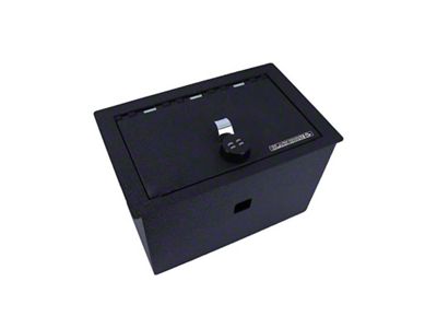 Center Console Safe with 4-Digit Combo Lock; Black (21-25 Tahoe)
