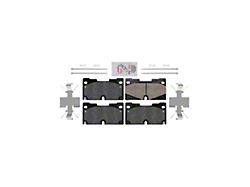 Ceramic Brake Pads; Front Pair (21-25 Tahoe, Excluding Police)