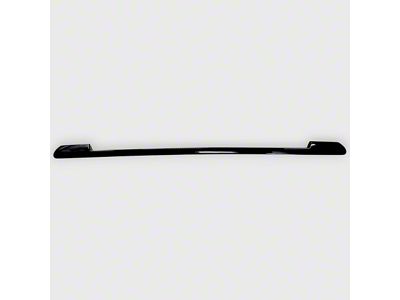 Chrome Delete Lower Valance Cover; Gloss Black (21-24 Tahoe)