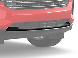 Chrome Delete Lower Valance Cover; Gloss Black (21-24 Tahoe)