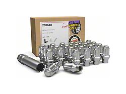 Chrome ET Truck Spline Lug Nut Kit; 14mm x 1.5; Set of 24 (07-26 Tahoe)