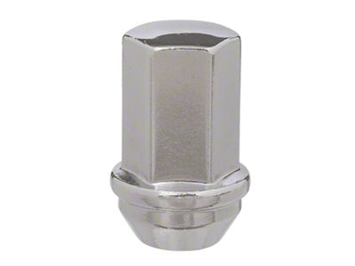 Chrome GM OE Style Acorn Lug Nuts for OEM Wheels; M14x1.5; Set of 4 (07-26 Tahoe)