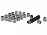 Chrome Open End Spline Lug Nuts; M14 x 1.5; Set of 24 (07-26 Tahoe)