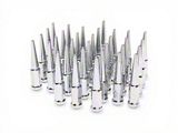 Chrome Spiked Lug Nuts; M14x1.5; Set of 24 (07-26 Tahoe)